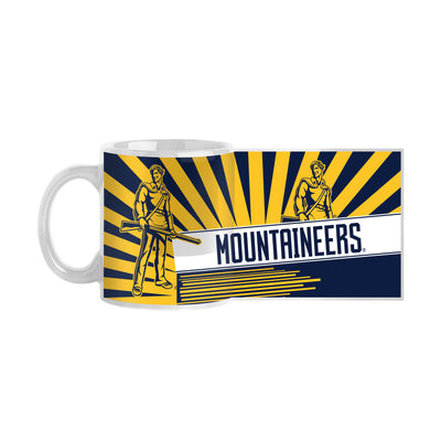 West Virginia 11oz Mascot Sublimated Mug