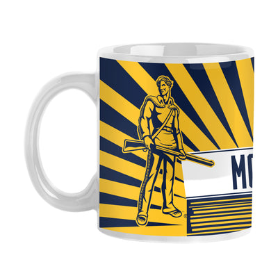 West Virginia 11oz Mascot Sublimated Mug