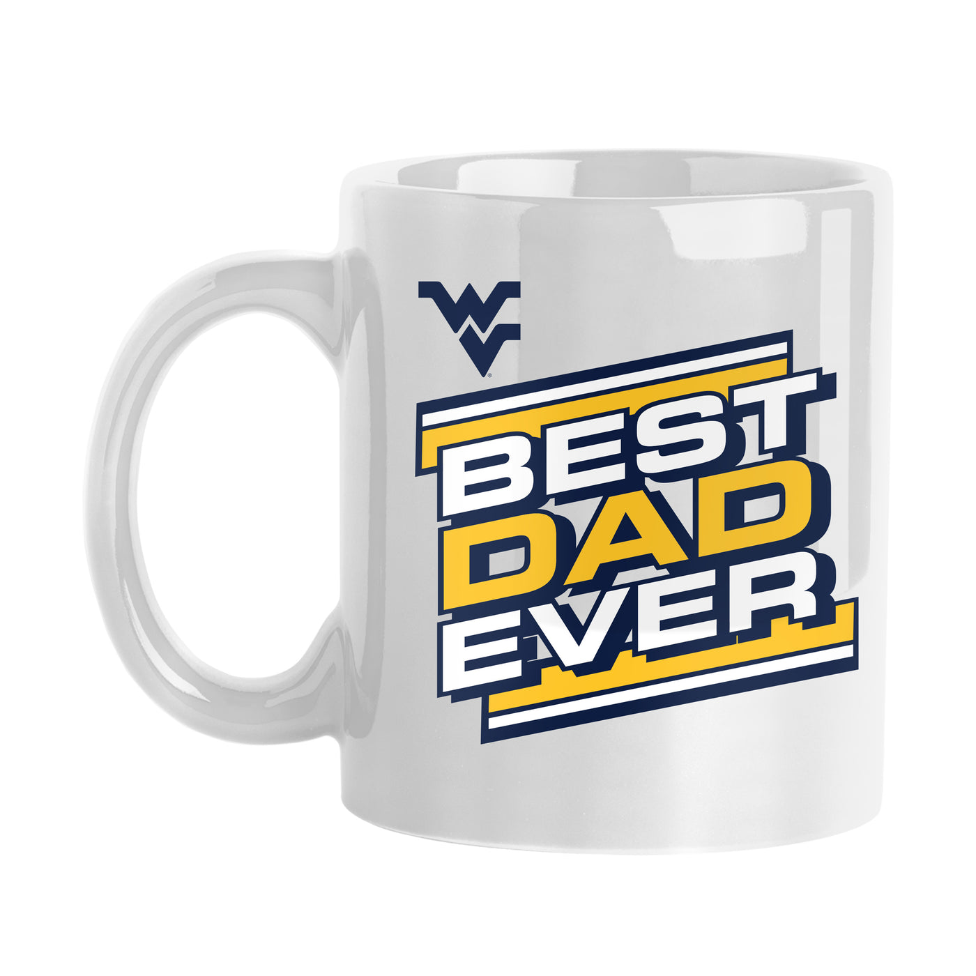 West Virginia 11oz Best Dad Ever Sublimated Mug