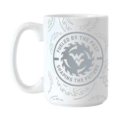 West Virginia Built On Bravery Sublimated Mug