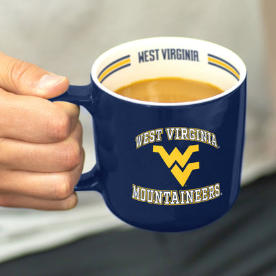 West Virginia 15oz Stripe Mug