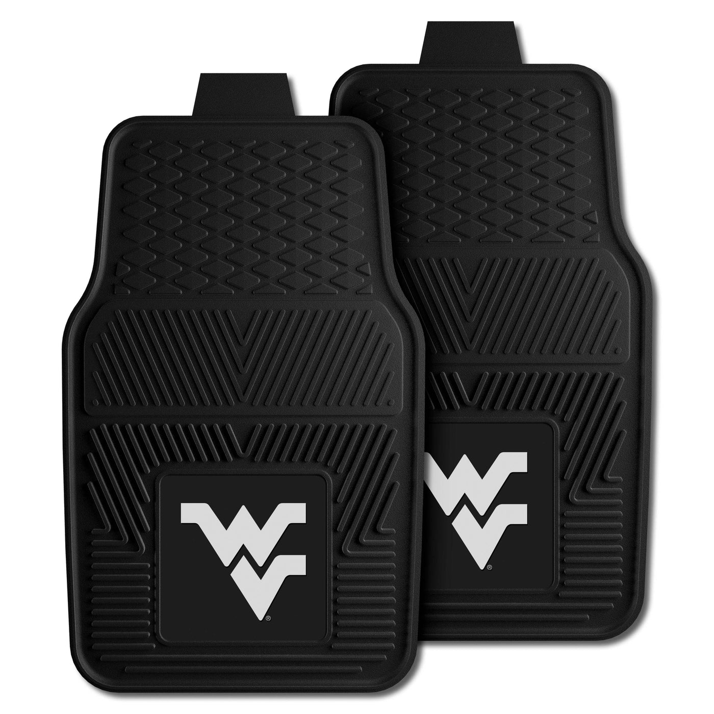 West Virginia University 2-pc Vinyl Car Mat Set