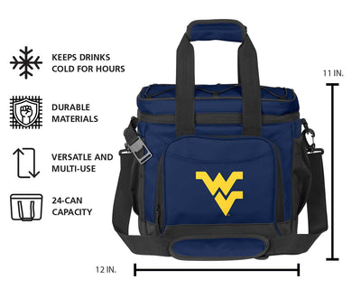 West Virginia 24 Flex Can Cooler