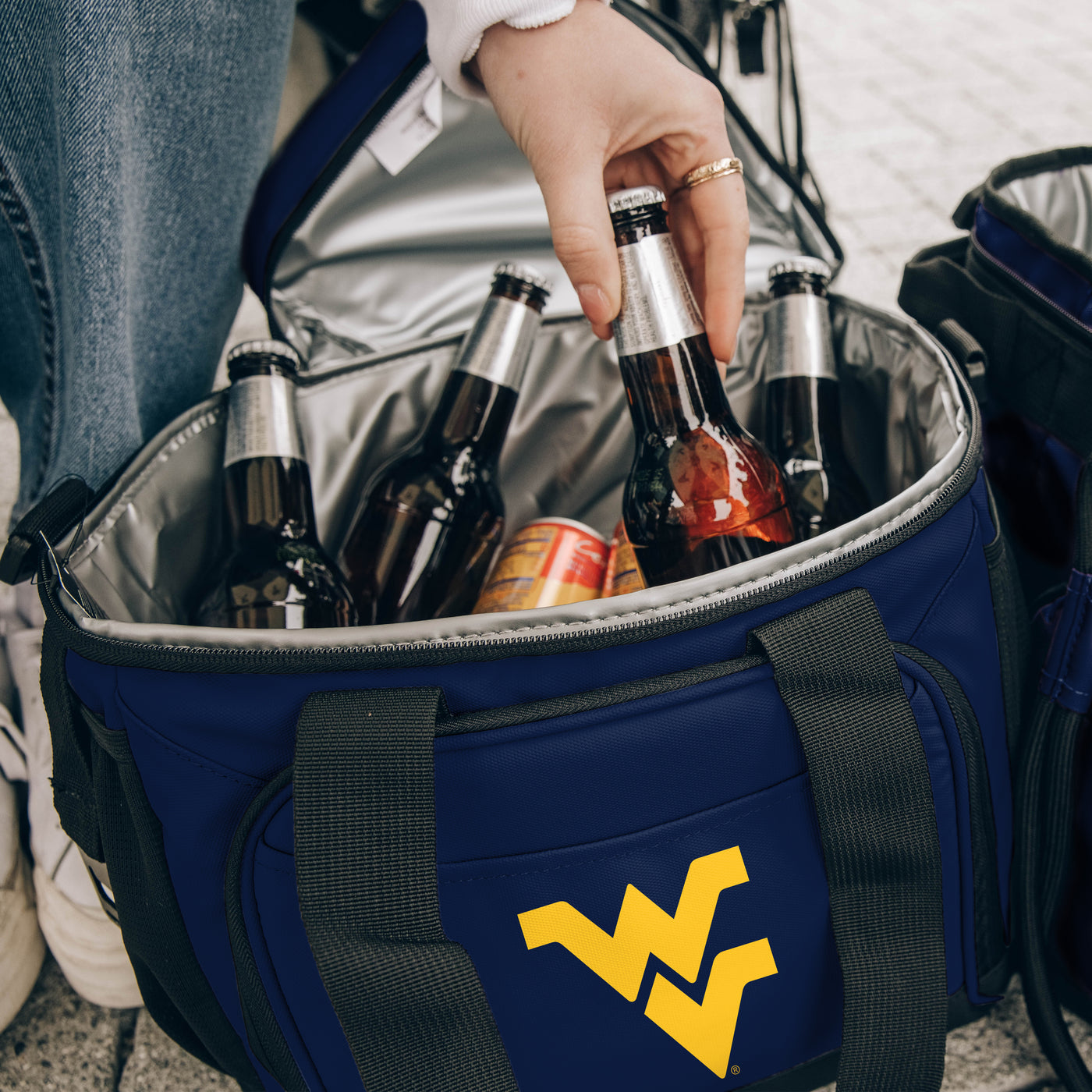 West Virginia 24 Flex Can Cooler