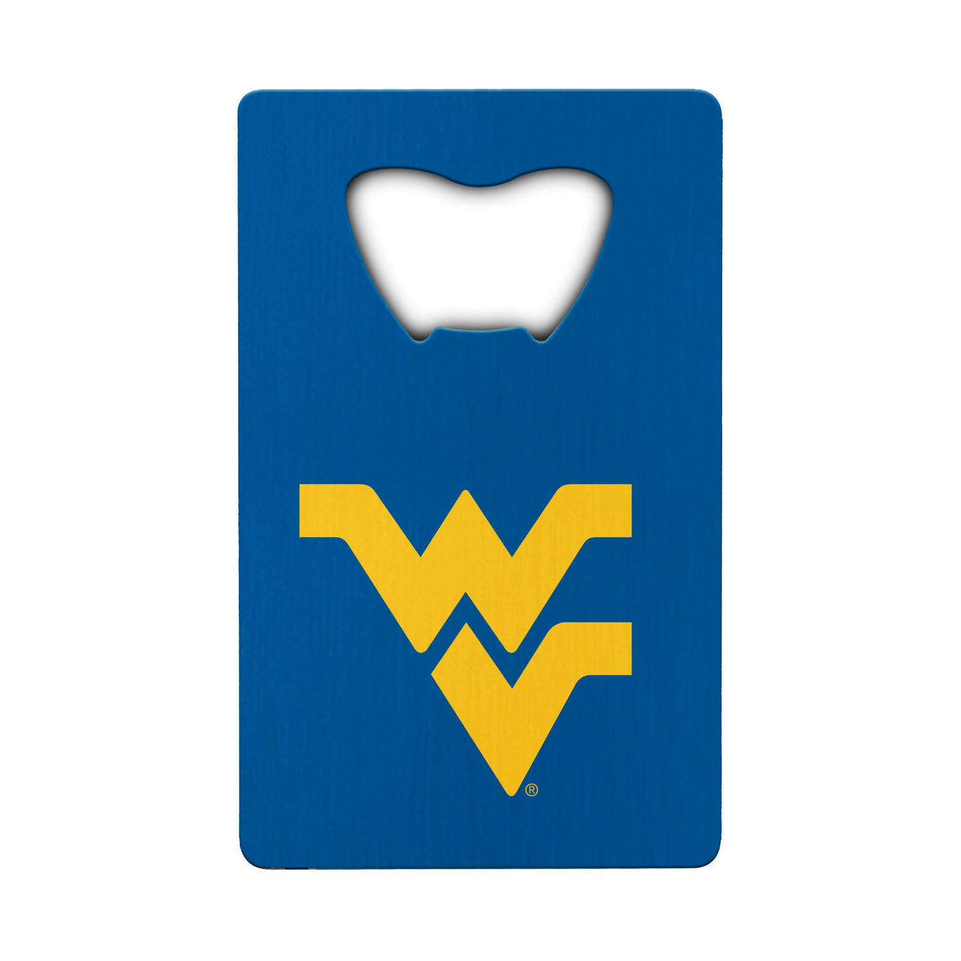 West Virginia University Credit Card Bottle Opener