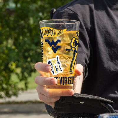 West Virginia 16oz Native Pint Glass - Logo Brands