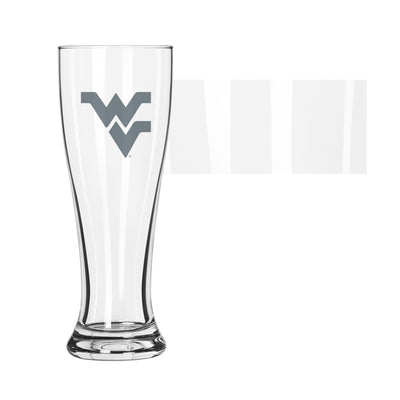 West Virginia 16oz Frost Pilsner Glass