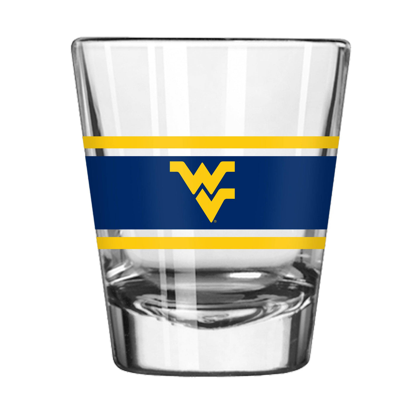 West Virginia 2oz Stripe Shot Glass