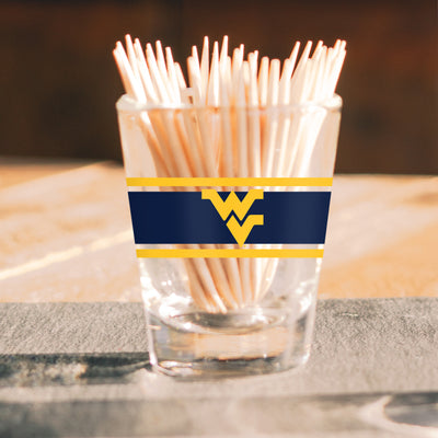 West Virginia 2oz Stripe Shot Glass
