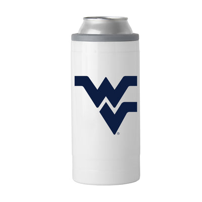 West Virginia Letterman 12 oz Slim Can Coolie