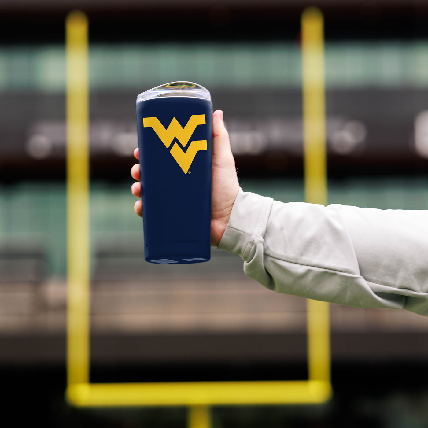 West Virginia 20oz Flipside Powder Coat Tumbler - Logo Brands