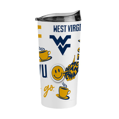 West Virginia 20oz Native Powder Coat Tumbler