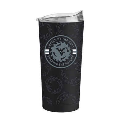 West Virginia Built On Bravery 20oz Powder Coat Tumbler