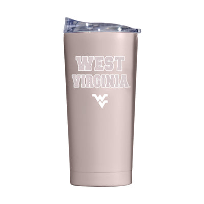 West Virginia 20oz Stencil Powder Coat Tumbler