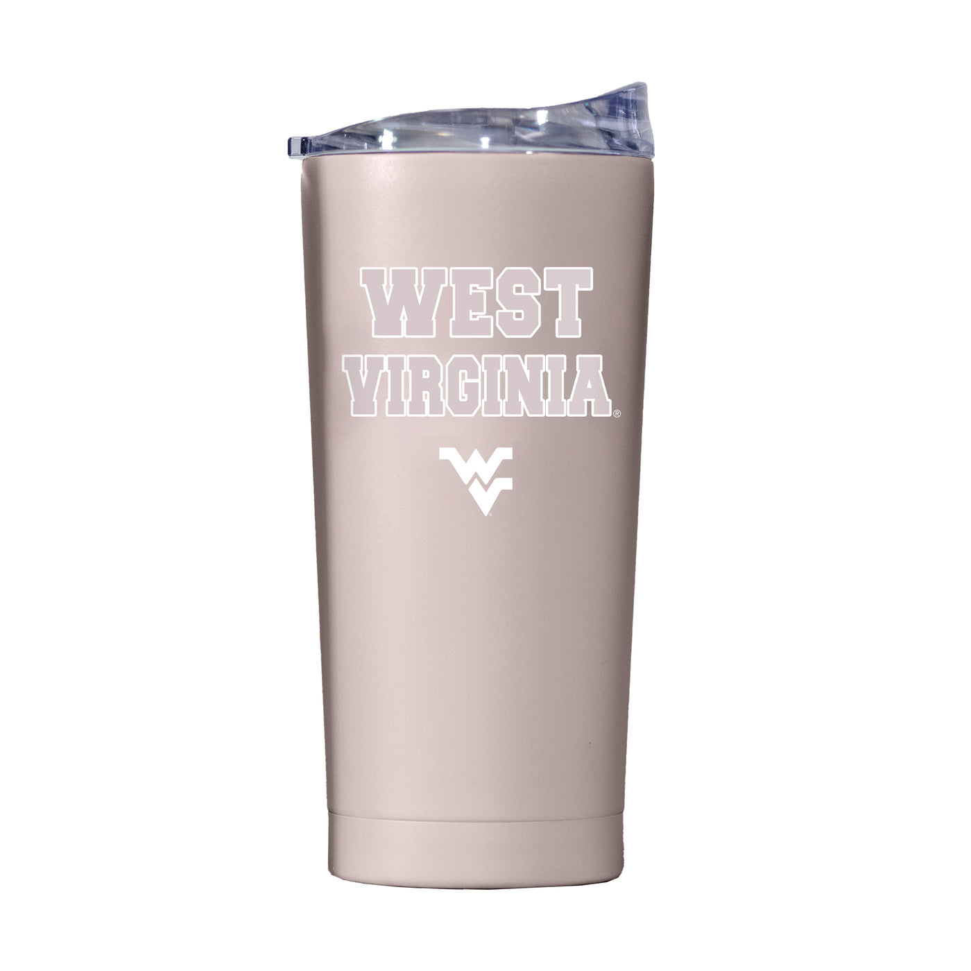 West Virginia 20oz Stencil Powder Coat Tumbler