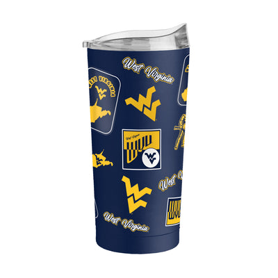 West Virginia 20oz Dreamweave Powder Coat Tumbler