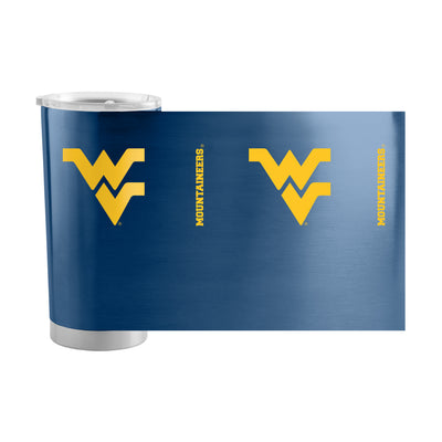 West Virginia 1 Color 20oz Gameday Stainless Tumbler