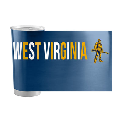 West Virginia Overtime 20oz Stainless Tumbler