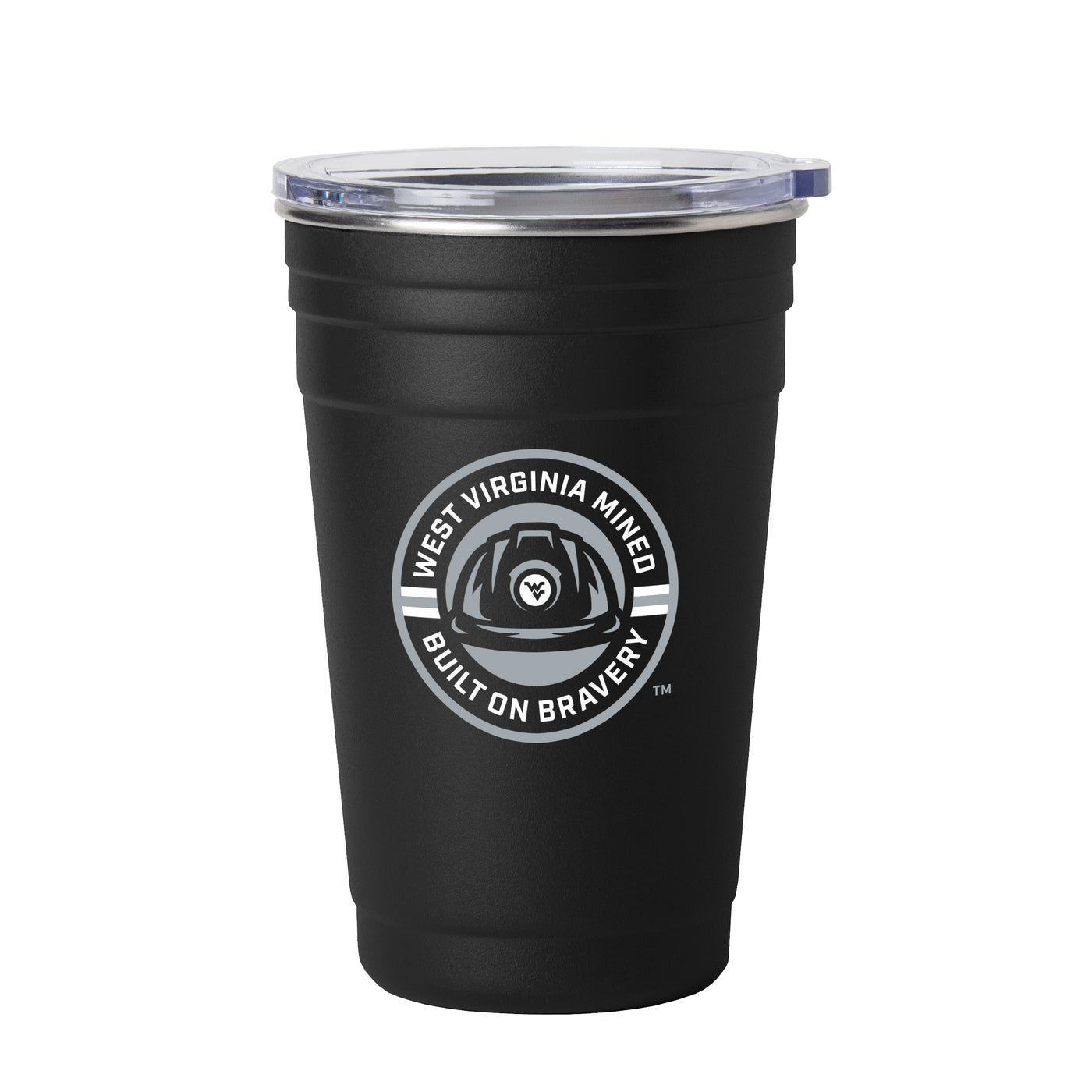 West Virginia 2025 Built On Bravery 22oz Stainless Cup