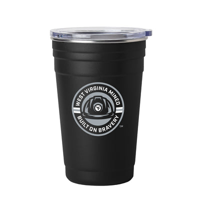 West Virginia 2025 Built On Bravery 22oz Stainless Cup