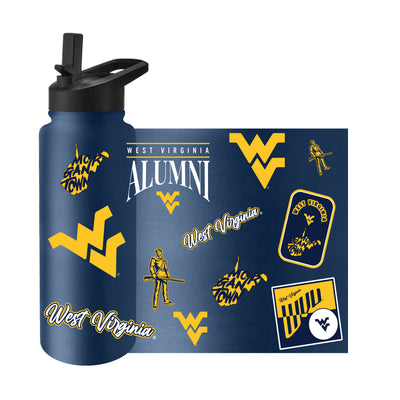 West Virginia Alumni 34oz Quencher Bottle