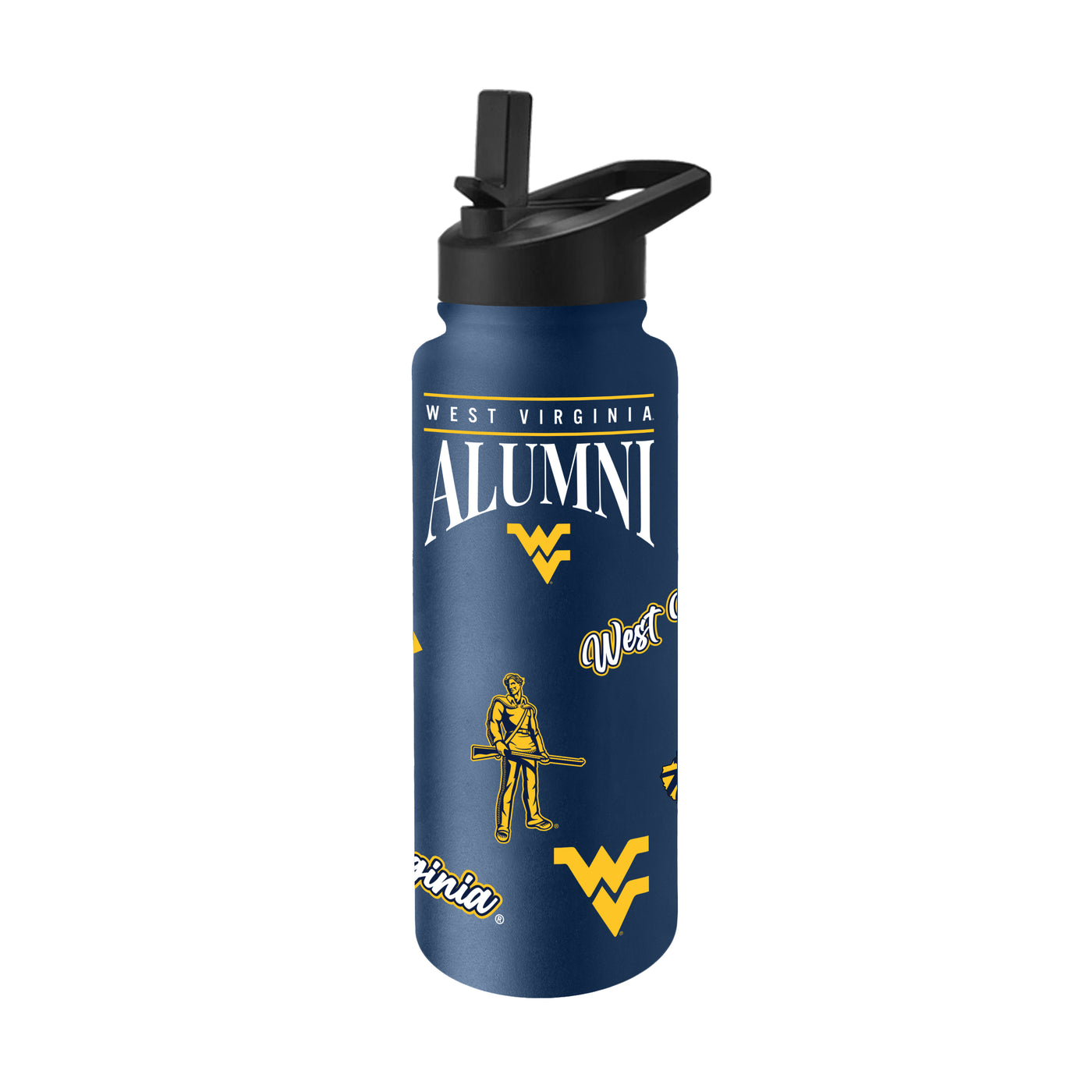 West Virginia Alumni 34oz Quencher Bottle