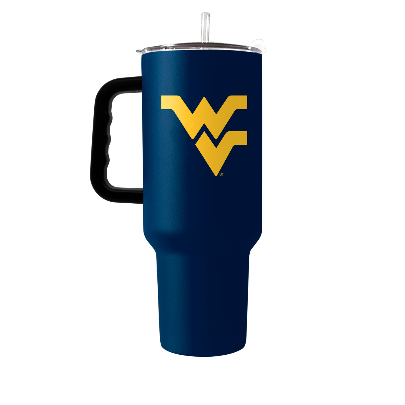 West Virginia 40oz Flipside Powder Coat Tumbler
