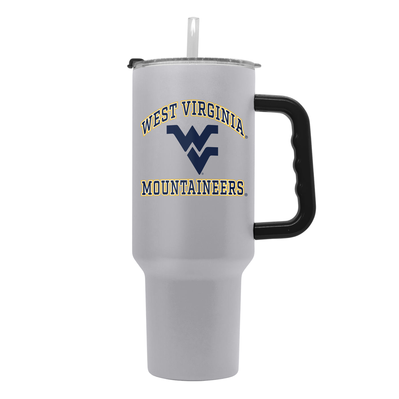 West Virginia 40oz Athletic Powder Coat Tumbler