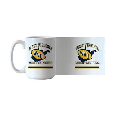 West Virginia 15oz Archway Sublimated Mug