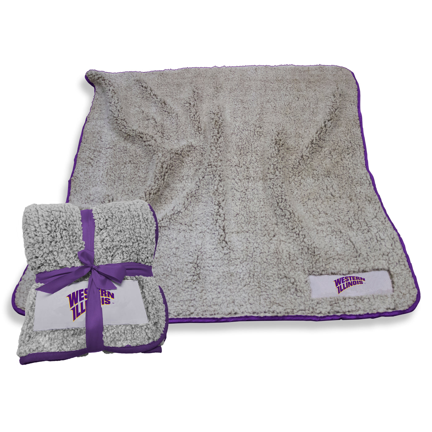 Western Illinois University Purple Frosty Fleece