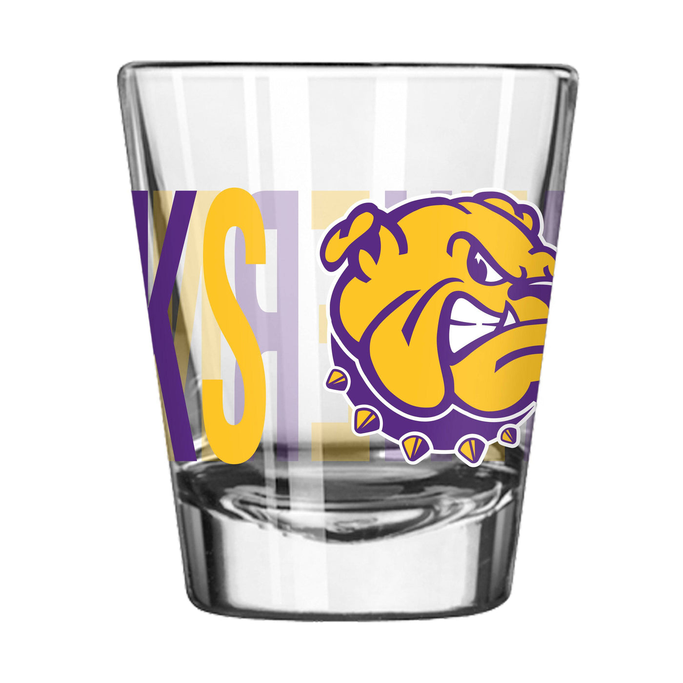 Western Illinois 2oz Overtime Shot Glass