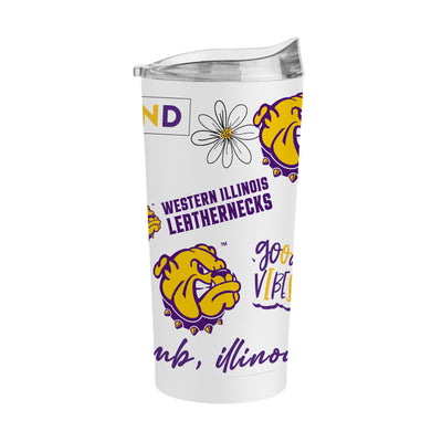 Western Illinois 20oz Native Powder Coat Tumbler