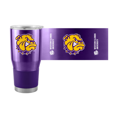 Western Illinois 30oz Gameday Stainless Tumbler