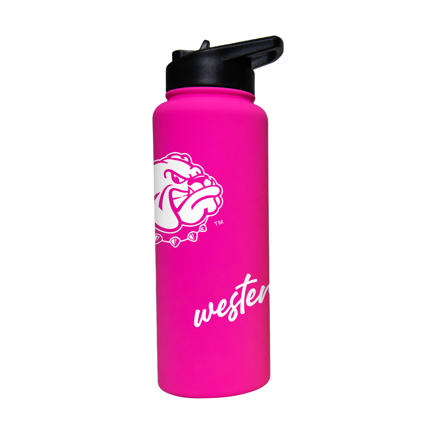 Western Illinois 34oz Electric Bold Soft Touch Quencher - Logo Brands