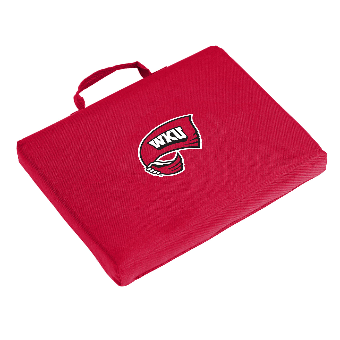 Western Kentucky Red Bleacher Cushion f/ Towel Logo