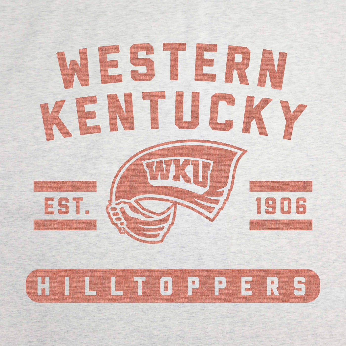 Western Kentucky Oatmeal Sweatshirt Blanket