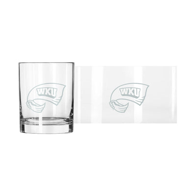 Western Kentucky 14oz Frost Rocks Glass