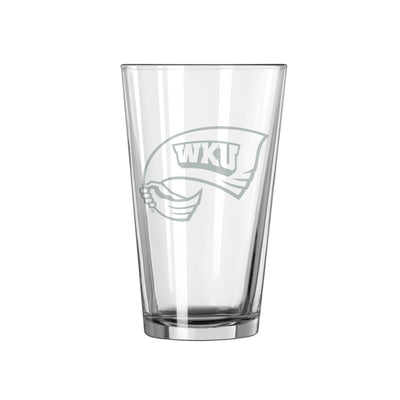 Western Kentucky 16oz Frost Pint Glass