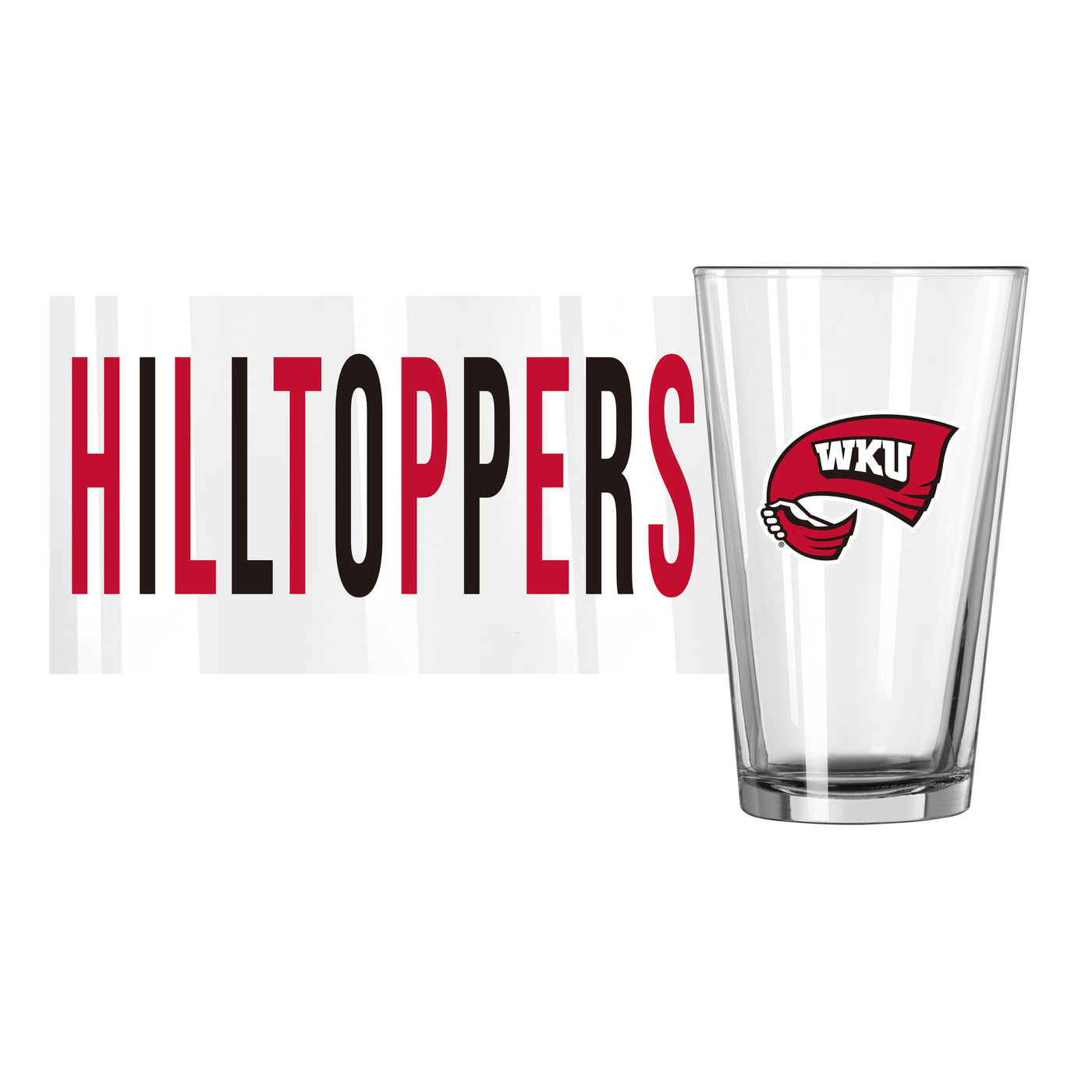 Western Kentucky 16oz Overtime Pint Glass