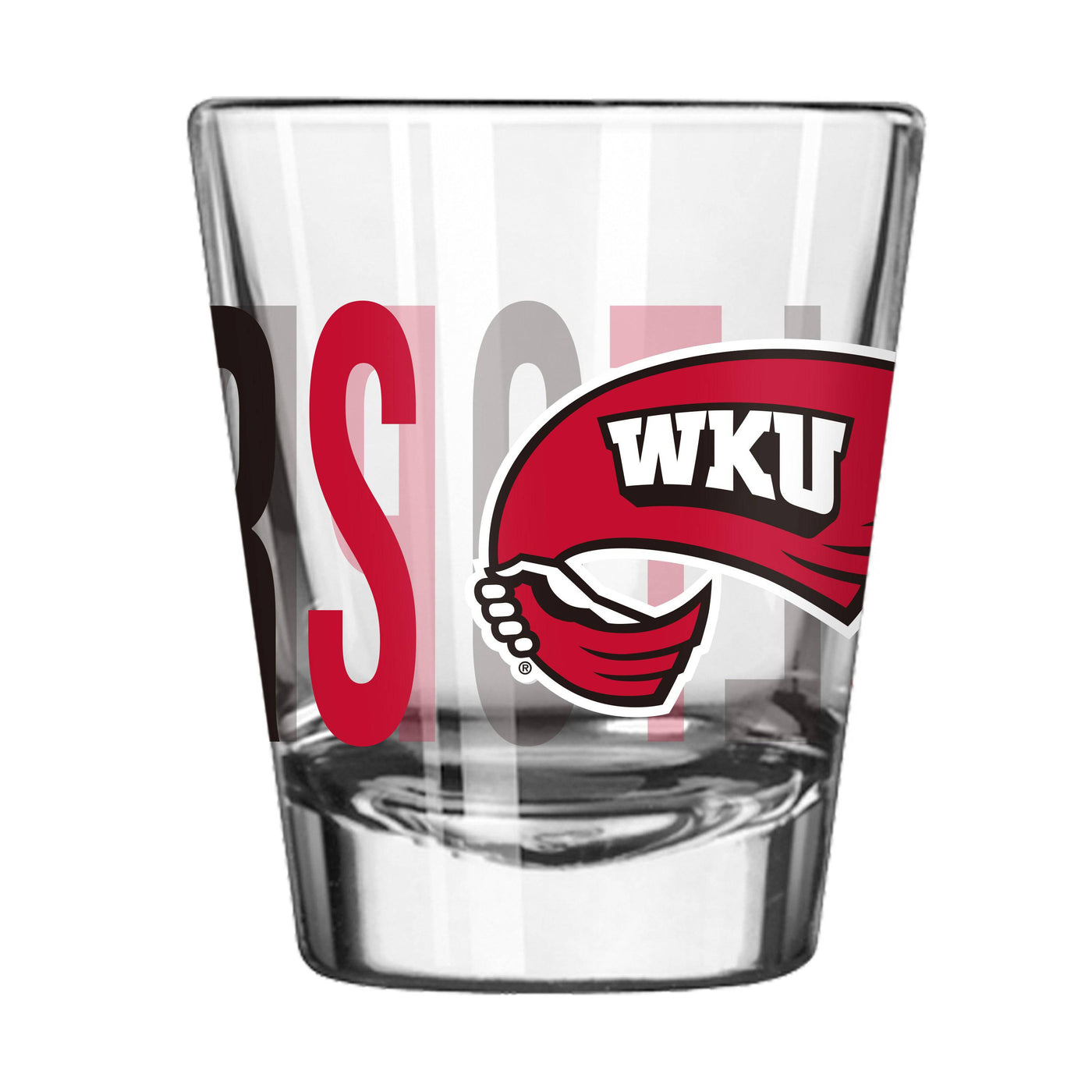 Western Kentucky 2oz Overtime Shot Glass