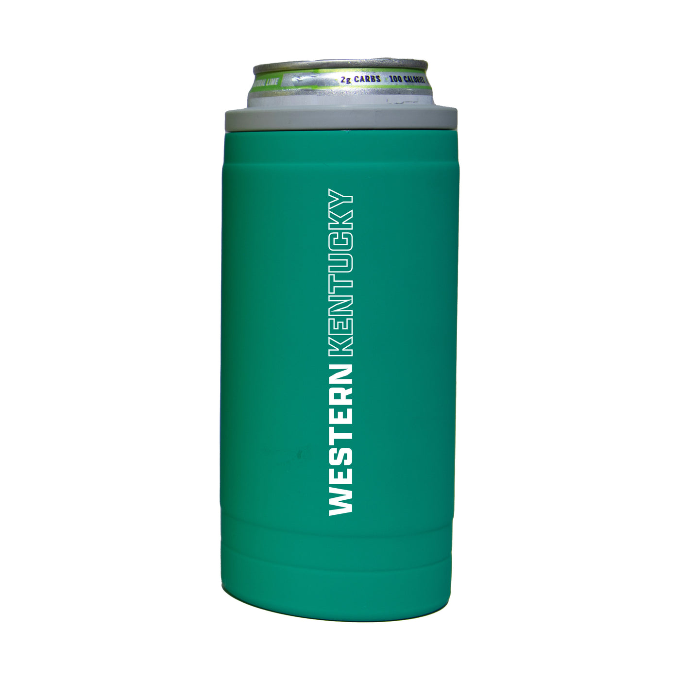 Western Kentucky 12oz Optic Stacked Soft Touch Slim Coolie