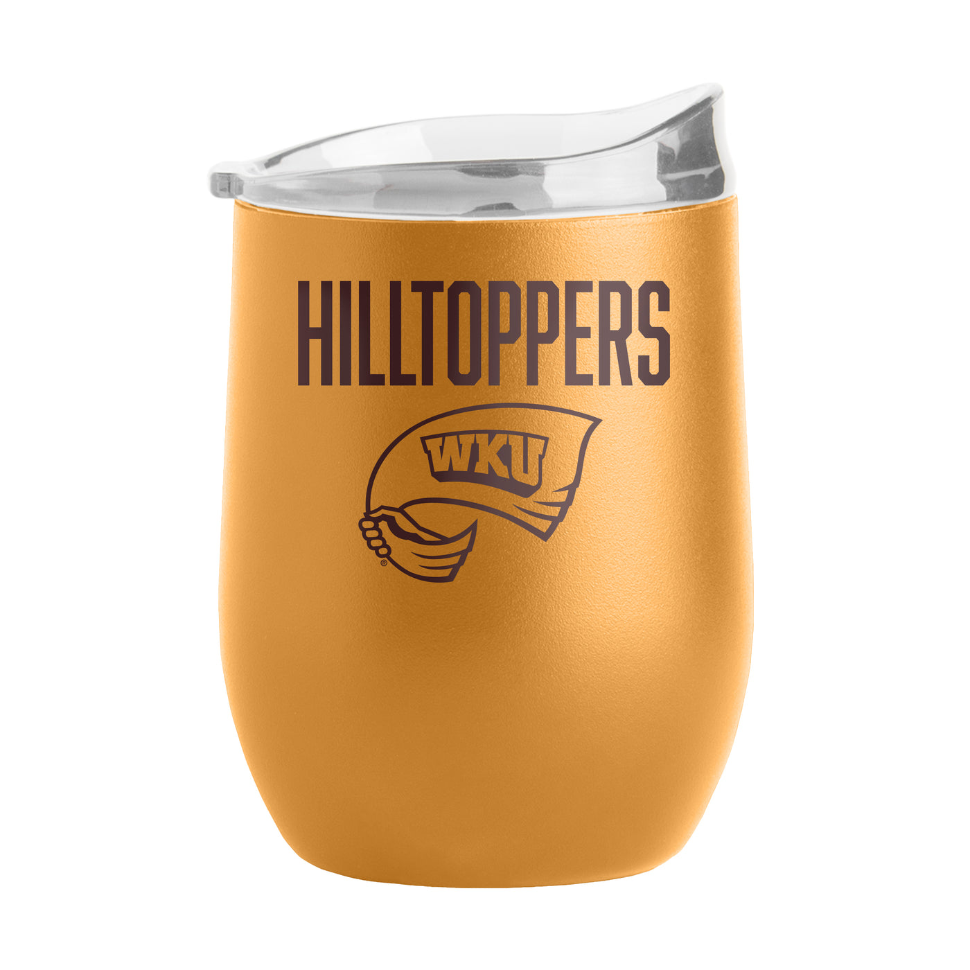 Western Kentucky 16oz Huddle Powder Coat Curved Bev