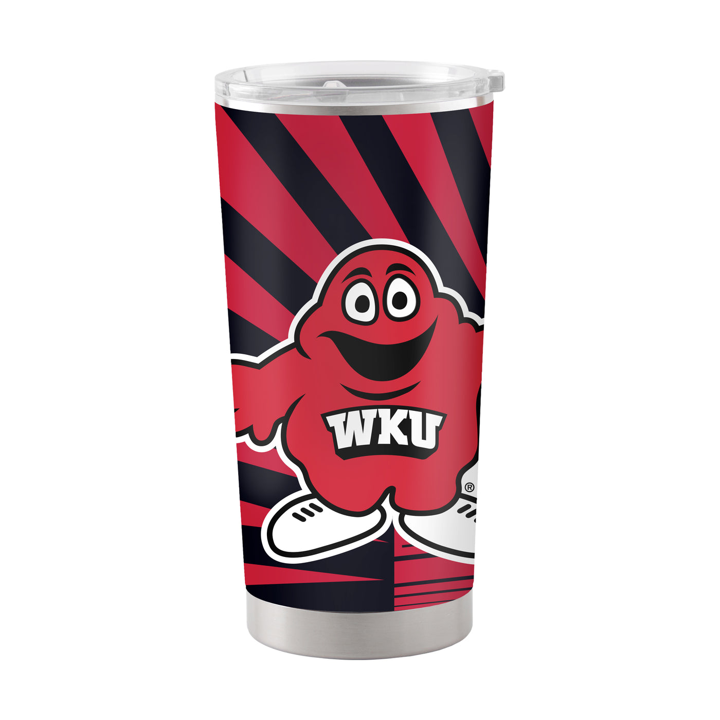 Western Kentucky 20oz Mascot Stainless Tumbler