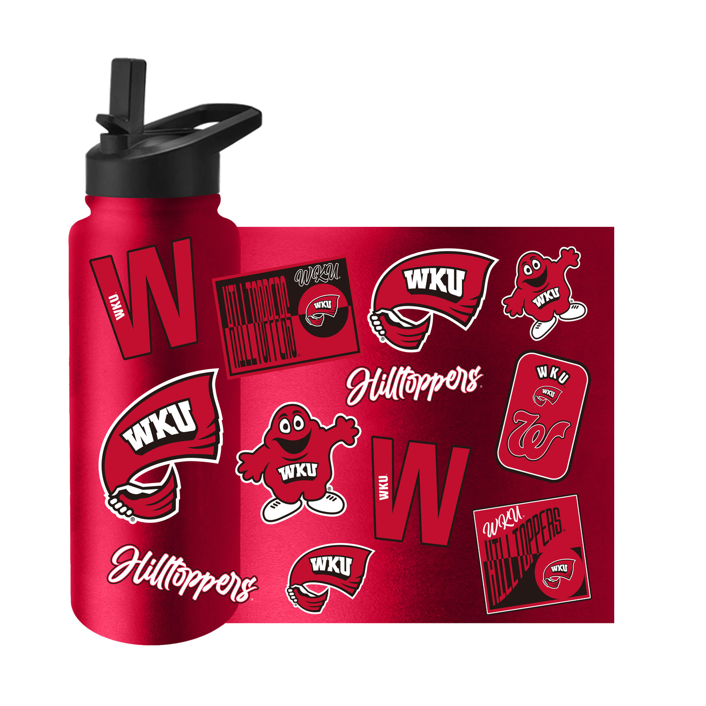 Western Kentucky 34oz Dreamweave Quencher Bottle