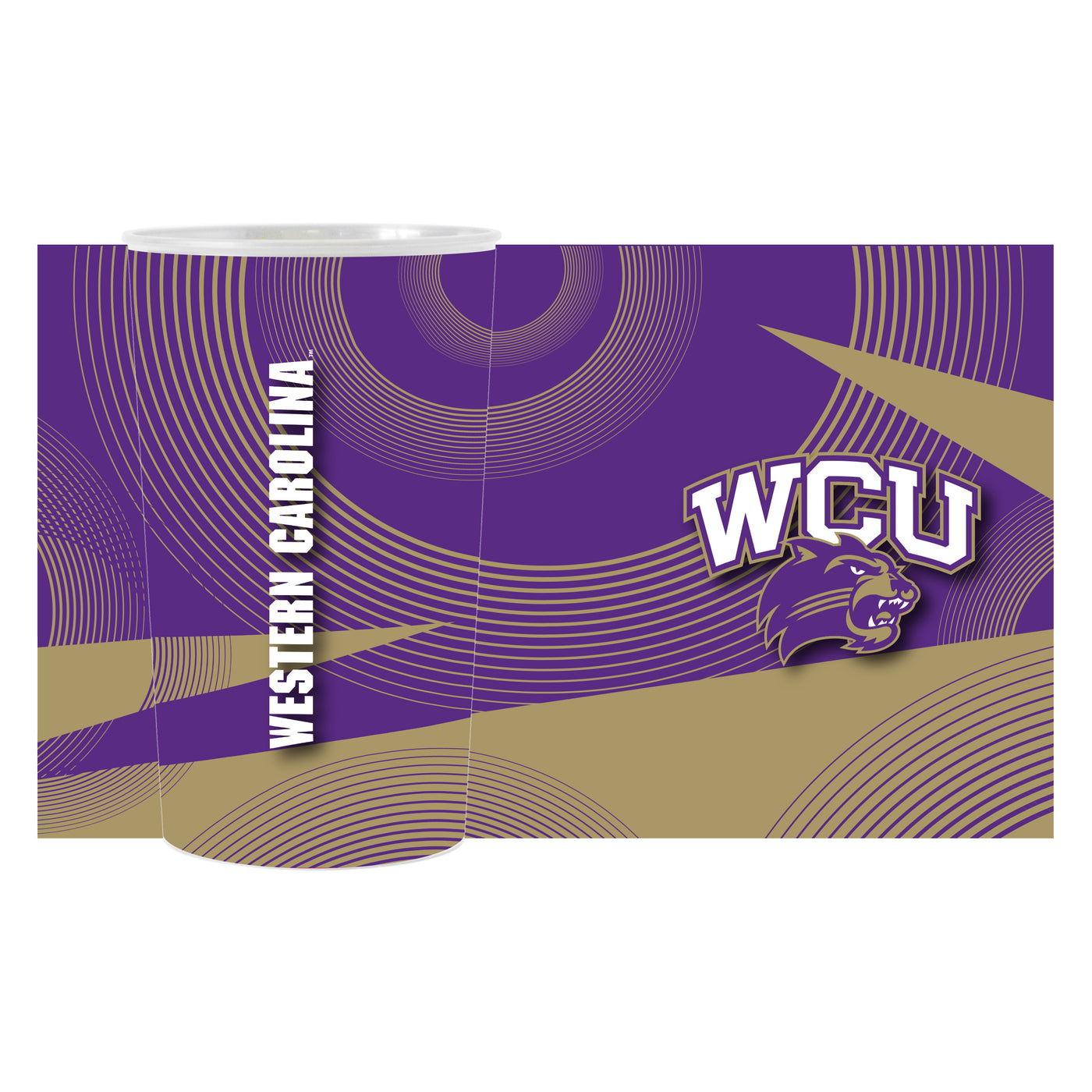 Western Carolina Geometric Hardwall Cup 4 Pack