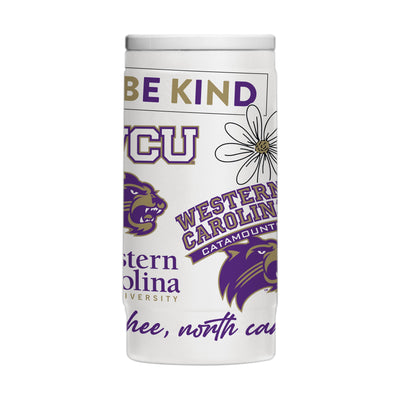 Western Carolina 12oz Native Powdercoat SlimCan Coolie