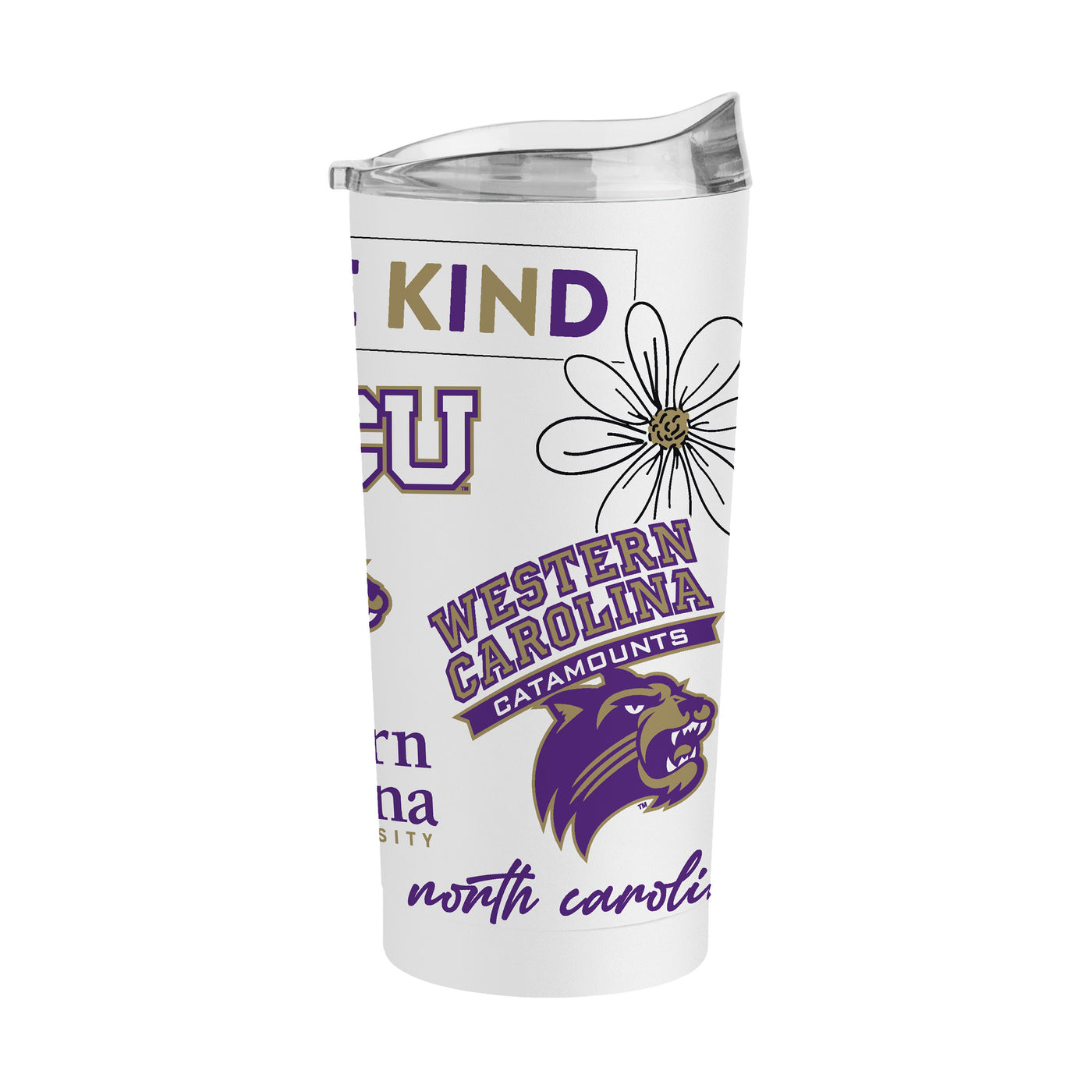 Western Carolina 20oz Native Powder Coat Tumbler
