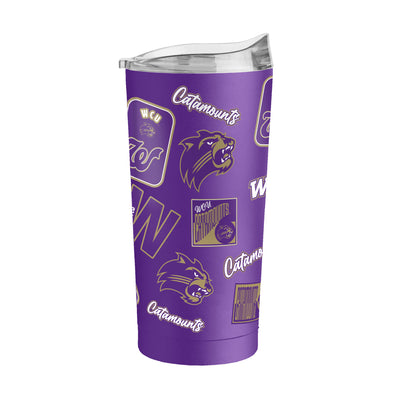Western Carolina 20oz Dreamweave Powder Coat Tumbler