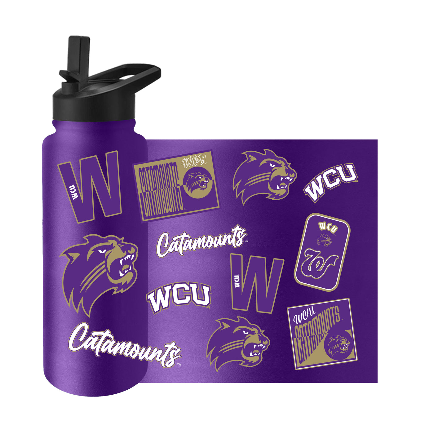 Western Carolina 34oz Dreamweave Quencher Bottle