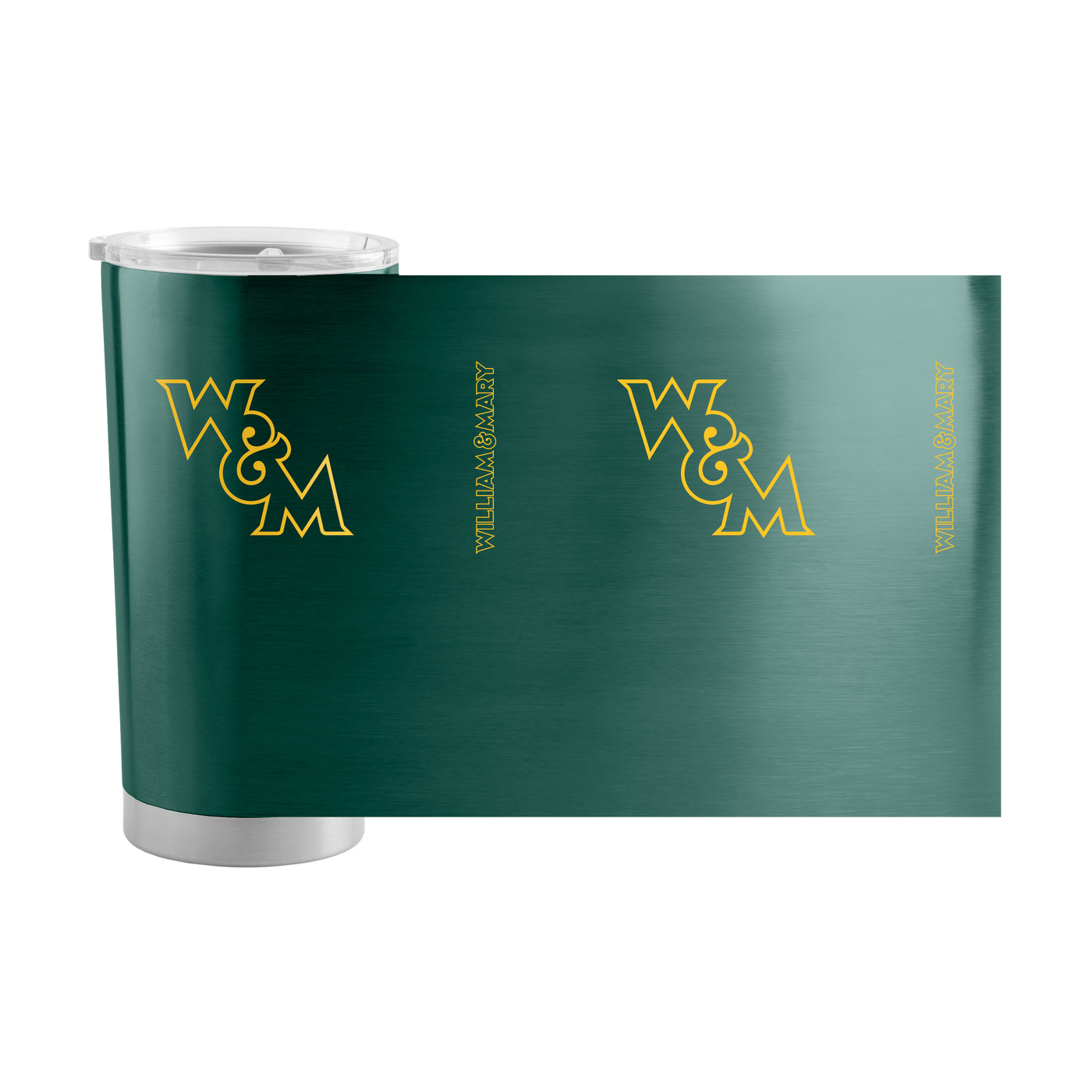 Willam and Mary 20oz Gameday Stainless Tumbler